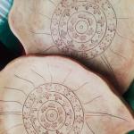 Leaf Shaped Clay Tray